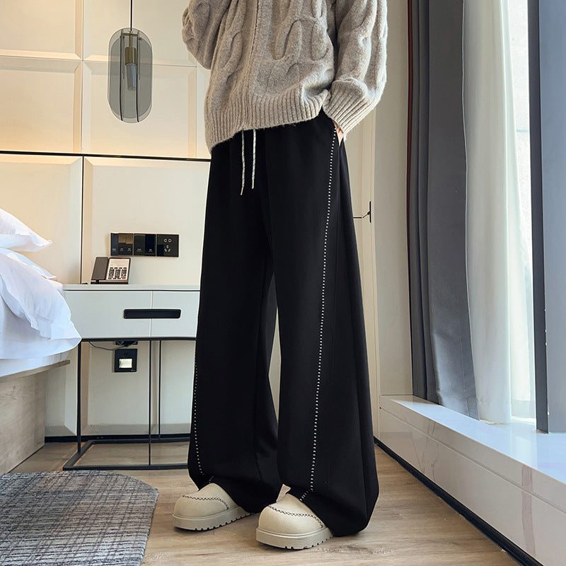 Damen Weitgeschnittene Freizeithose