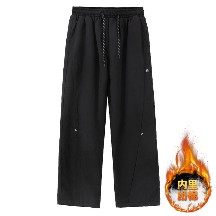 Unisex Leichte technische Freizeit-Hose mit elastischem Bund, Kordelzug und verstellbarem Saum Drune