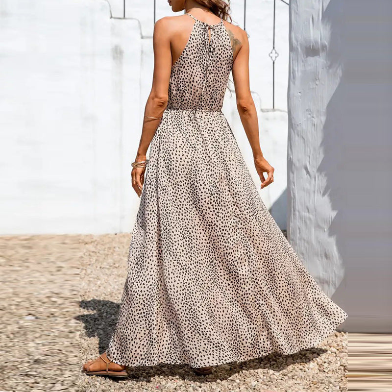 Damen Maxikleid mit raffiniertem Wickeldesign und hohem Schlitz Drune