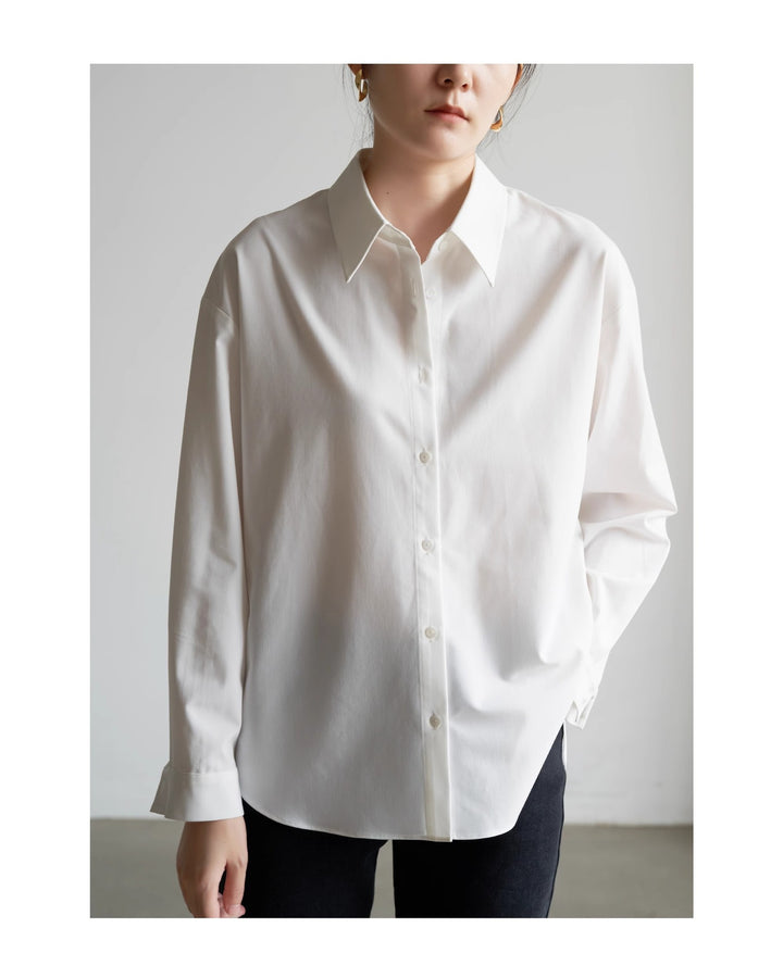 Damen Schicke und lässige Bluse mit oversized Schnitt Drune