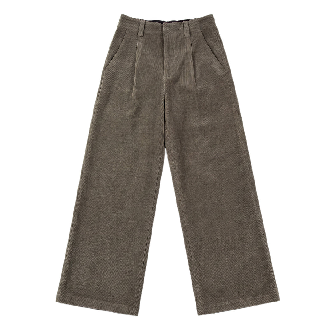 Damen Weite Cordhosen Drune