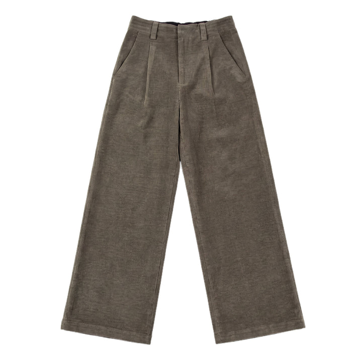 Damen Weite Cordhosen Drune