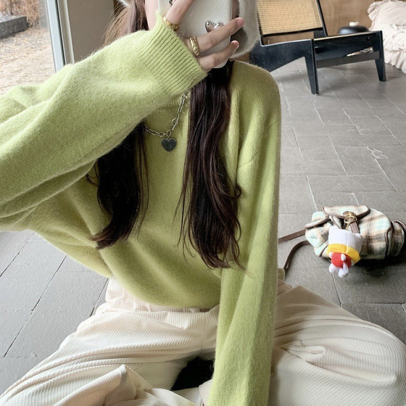 Damen Bequemer Strickpullover mit Oversized-Schnitt Drune