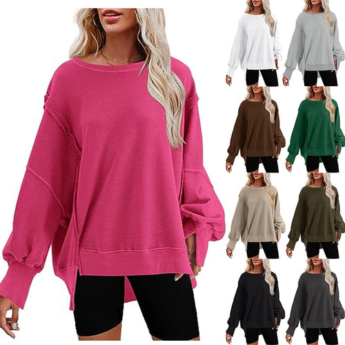 Damen Oversized Sweatshirt Drune