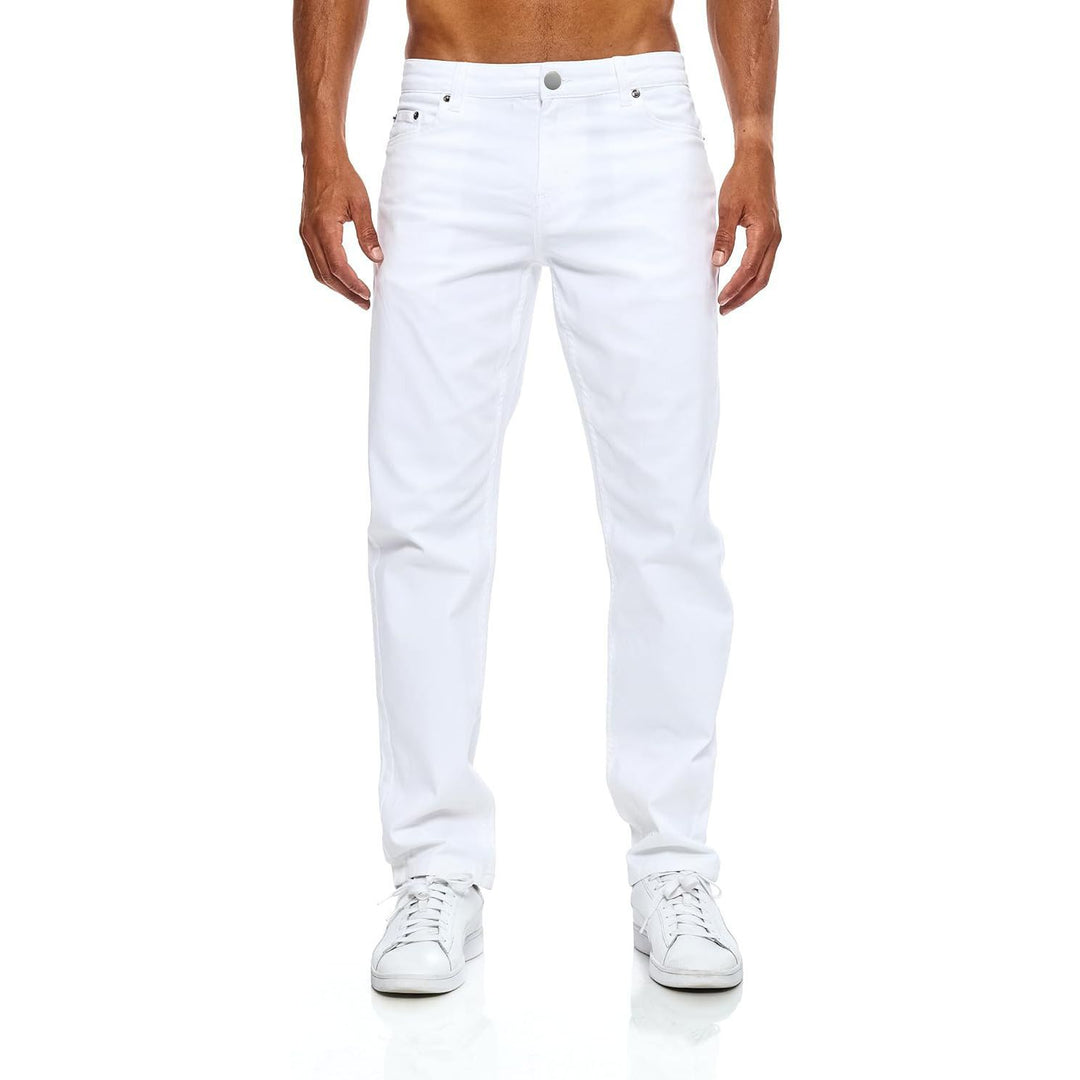 Herren Bequeme gerade geschnittene Jeans Drune