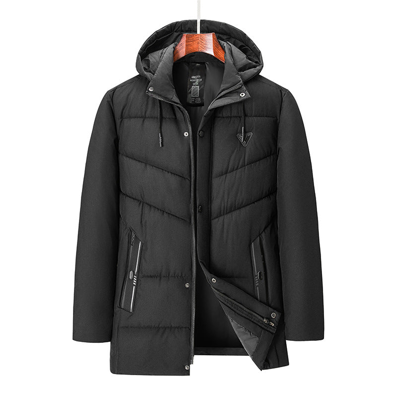 Herren Multifunktionale Steppjacke mit Kapuze Drune