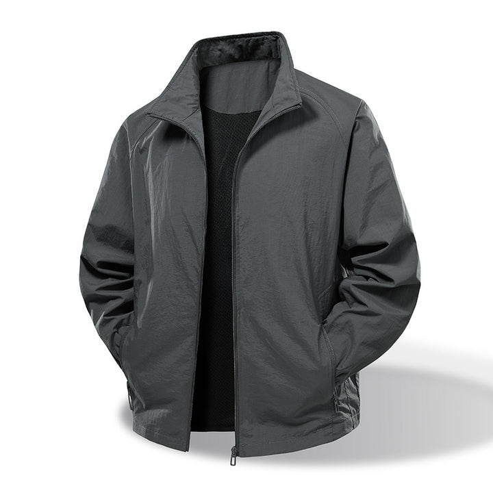 Herren Leichte Übergangsjacke mit atmungsaktiven Materialien Drune