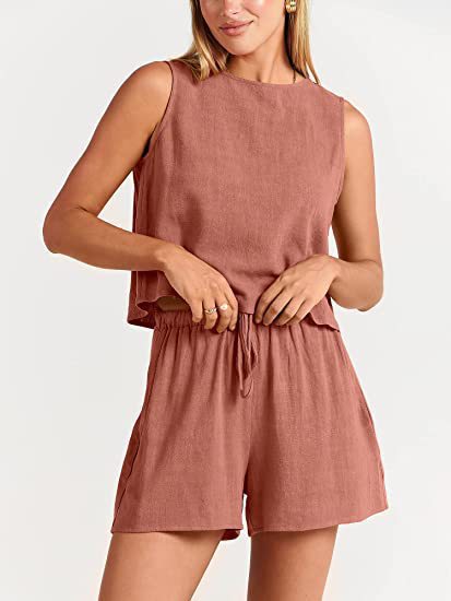 Damen Bequemes Jumpsuit mit weitem Schnitt und praktischen Taschen Drune