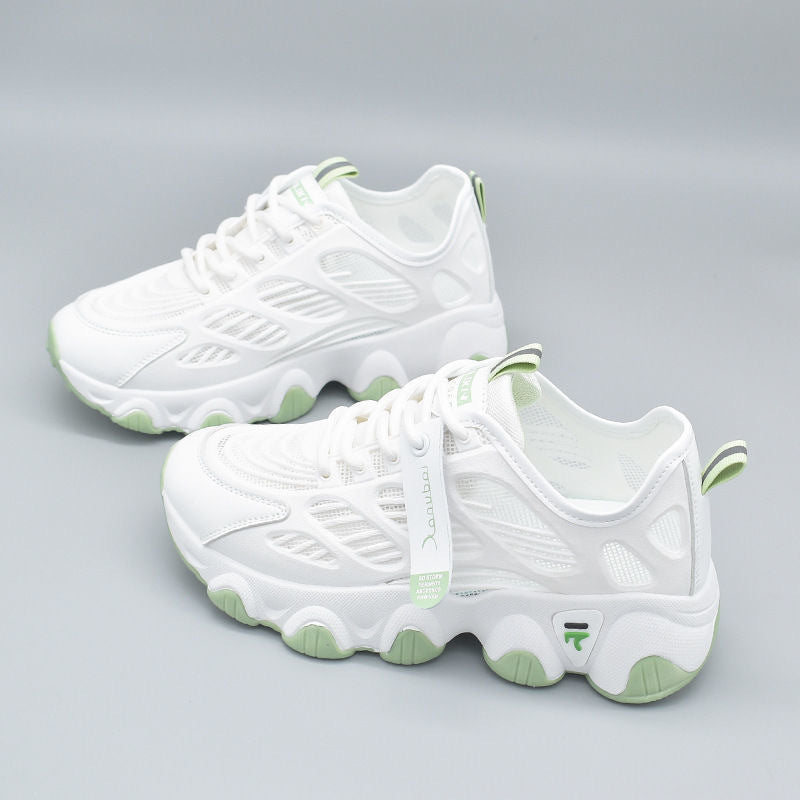 Damen Sportliche Sneakers mit atmungsaktiver Netzstruktur und komfortabler Dämpfung Drune
