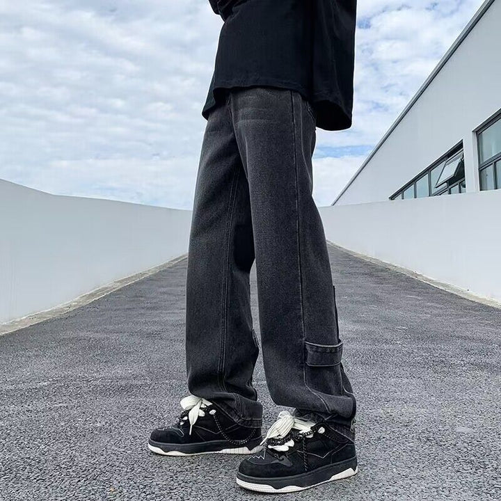 Herren Lässige Baggy Jeans mit innovativem Design Drune