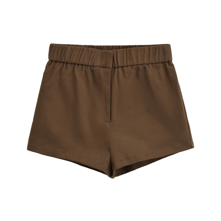 Damen bequeme Hochbund-Shorts Drune