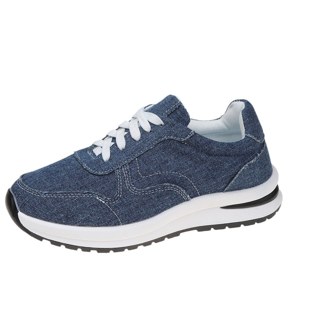 Damen Leichter Canvas‑Sneaker mit gepolstertem Komfortfußbett und profilierter Laufsohle Drune
