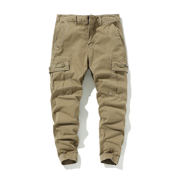Herren Cargo-Jogginghose mit Multifunktionstaschen & elastischen Bündchen Drune