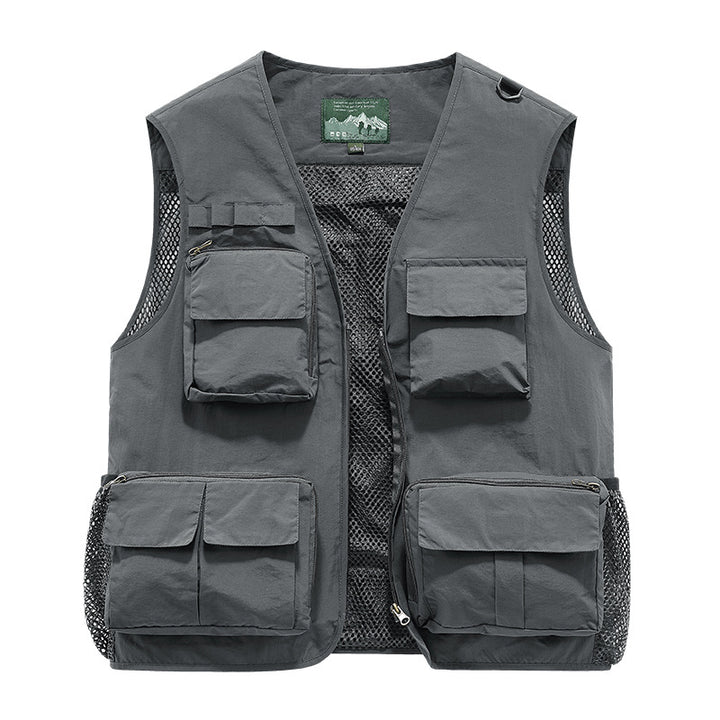 Herren Multifunktionale und atmungsaktive Outdoor-Weste Drune