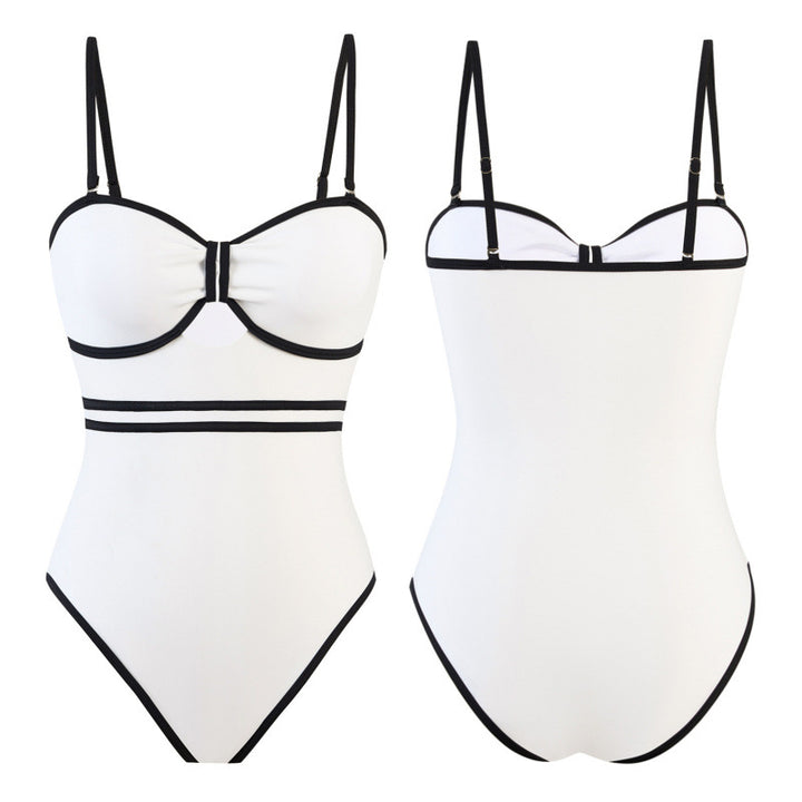 Damen Badeanzug mit elegantem Rock Drune
