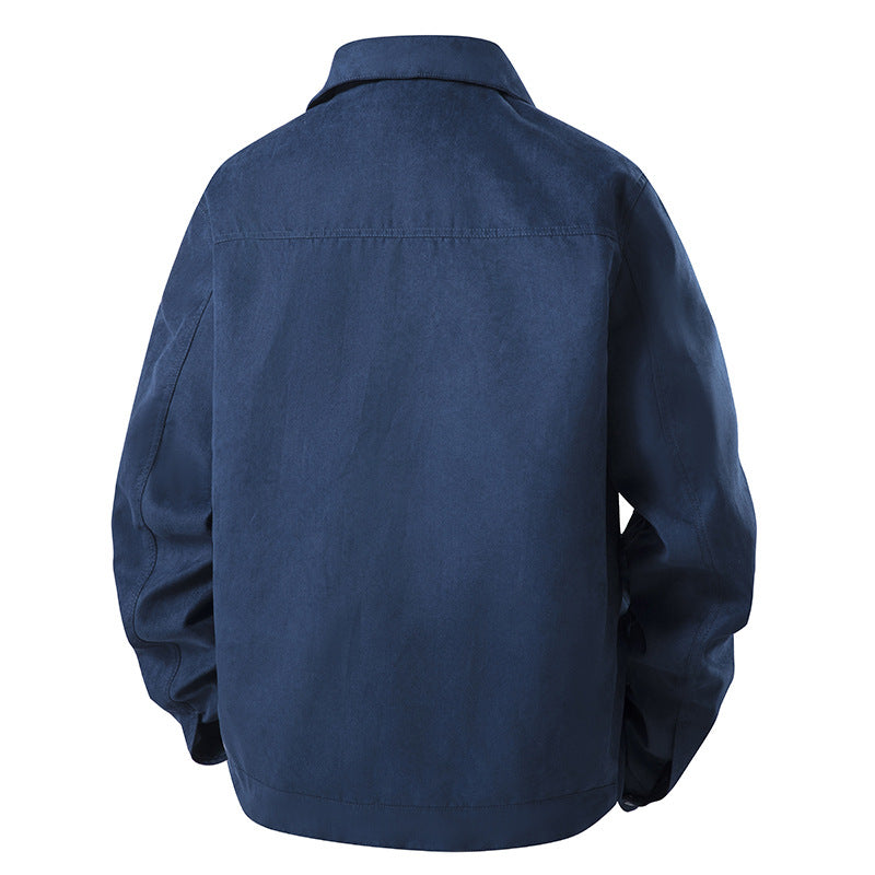 Herren Moderner Utility-Style Jacke Drune