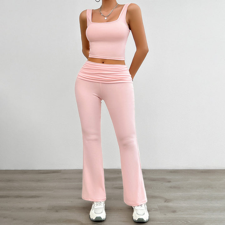 Damen Sportliches Zweiteiliges Set Drune