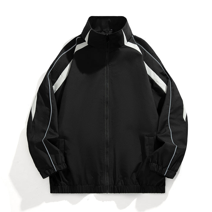 Damen Sportliche Windbreaker-Jacke Drune