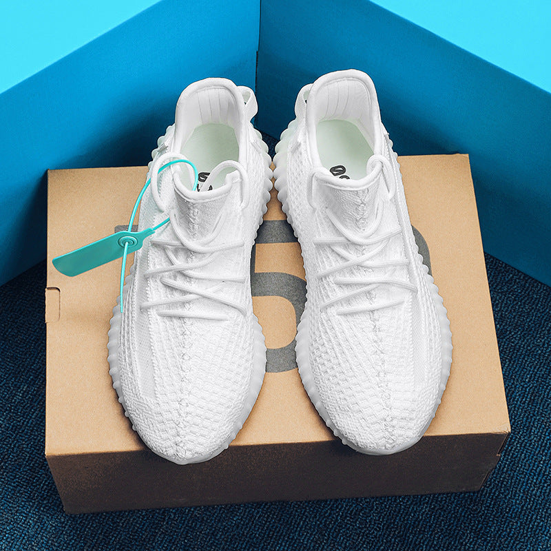 Damen Hochleistungs-Laufschuhe mit atmungsaktiver Strickoberfläche und rutschfester Sohle Drune