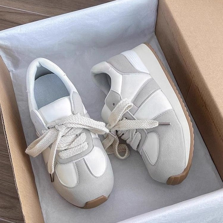Damen Sportliche Sneaker mit bequemer Dämpfung und atmungsaktiver Oberflächenstruktur Drune