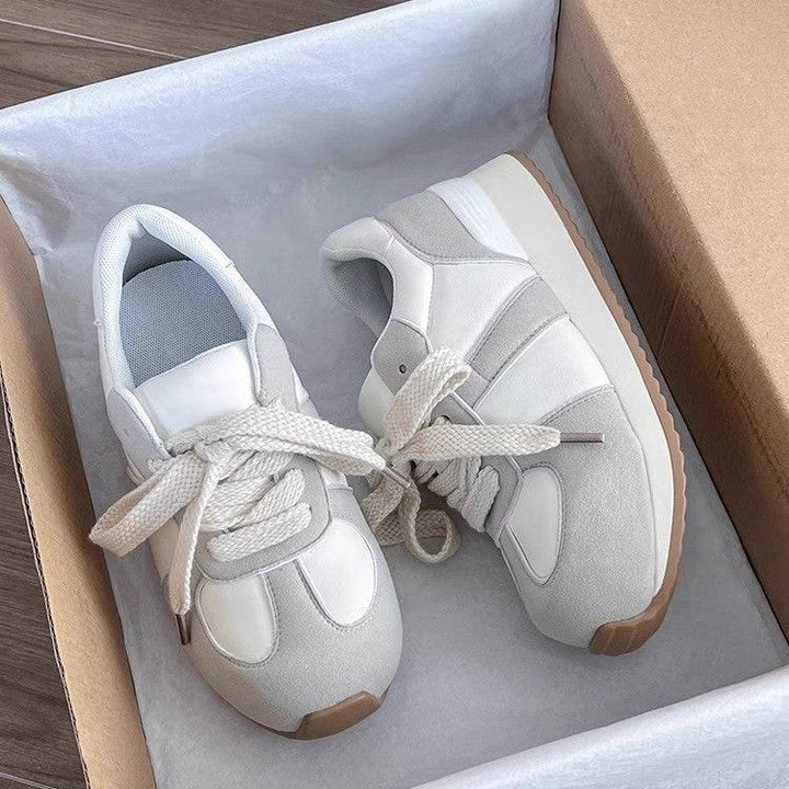 Damen Sportliche Sneaker mit bequemer Dämpfung und atmungsaktiver Oberflächenstruktur Drune