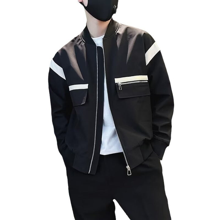 Herren modische Bomberjacke mit funktionalen Taschen und sportlichem Design Drune