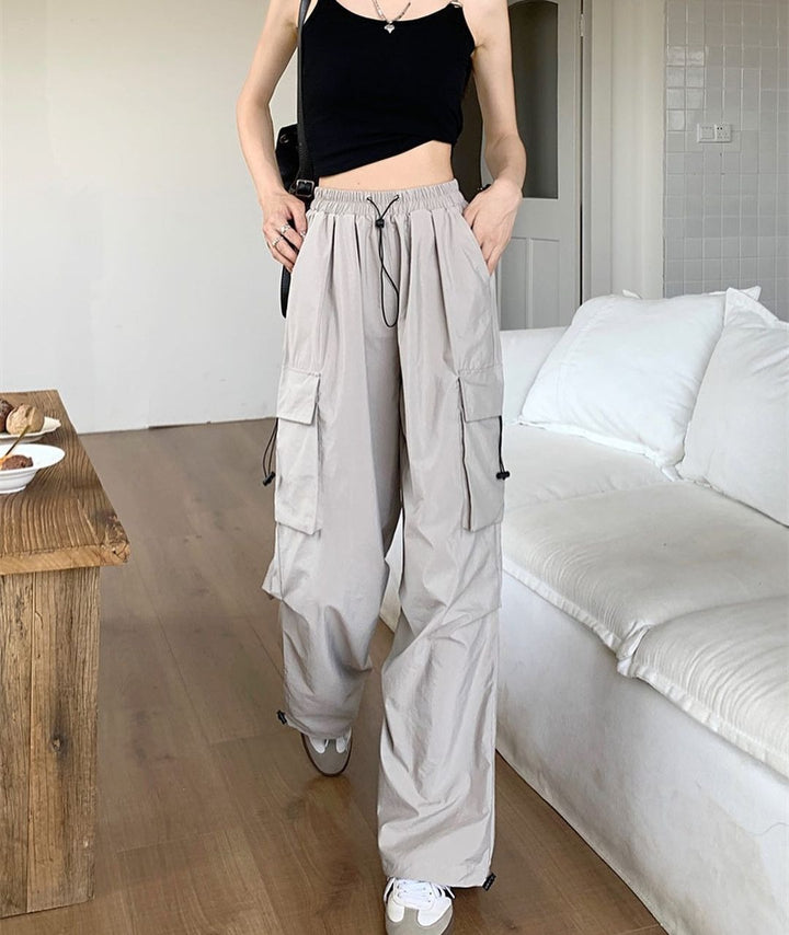 Herren Cargo Hose Weit Tunnelzug