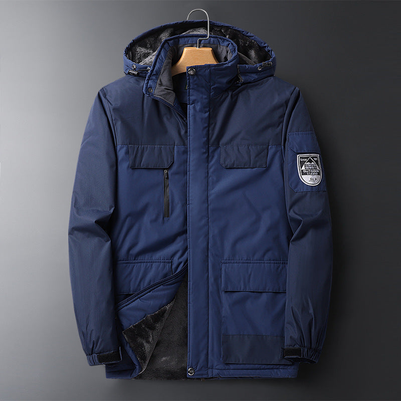Herren Technische Winterjacke mit isolierendem Futter Drune