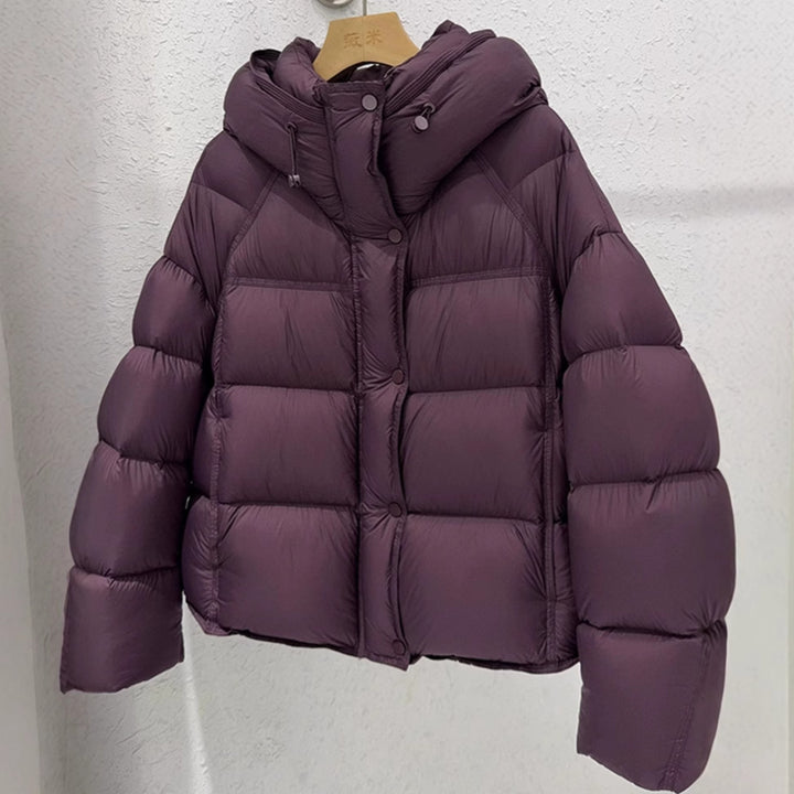 Damen Steppjacke mit Kapuze Drune
