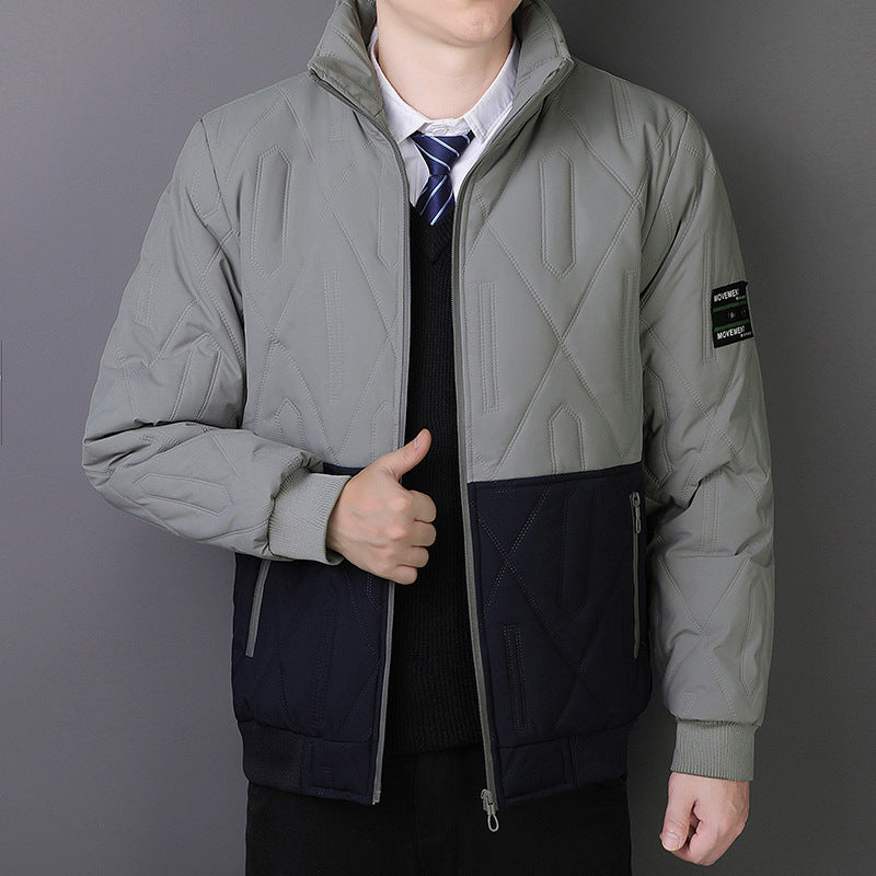 Herren urbane Übergangsjacke mit strukturiertem Design Drune