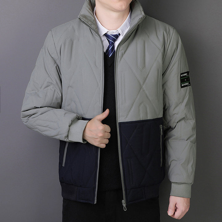 Herren urbane Übergangsjacke mit strukturiertem Design Drune