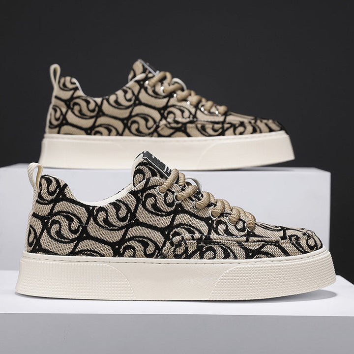 Damen Sneakers mit strukturiertem Obermaterial und rutschfester Sohle Drune