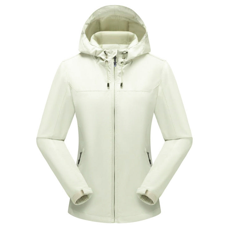 Herren Ultraleichter Ripstop-Kapuzenblouson mit wind- und wasserabweisender Membran Drune