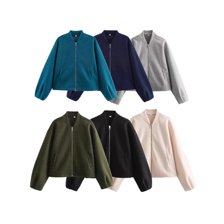 Damen lässige Steppjacke mit modernem Schnitt und praktischen Taschen Drune