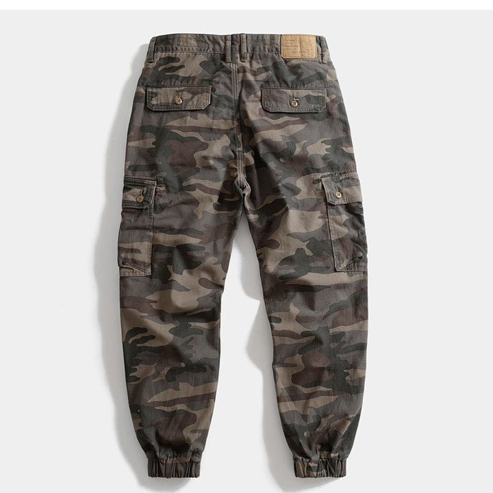 Herren Camouflage Cargo-Hose mit praktischen Taschen Drune
