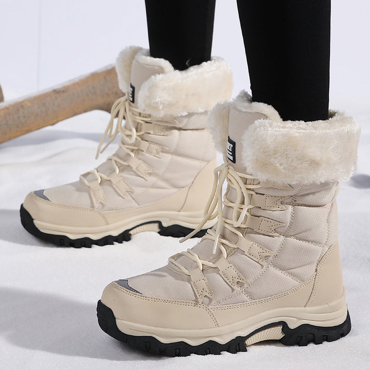Damen Thermo-Winterstiefel mit isolierendem Innenfutter und rutschfester Sohle Drune