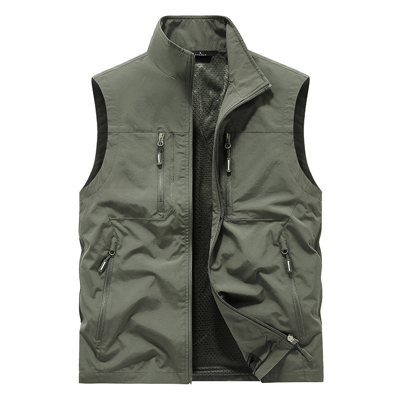 Herren funktionale Outdoor-Weste Drune