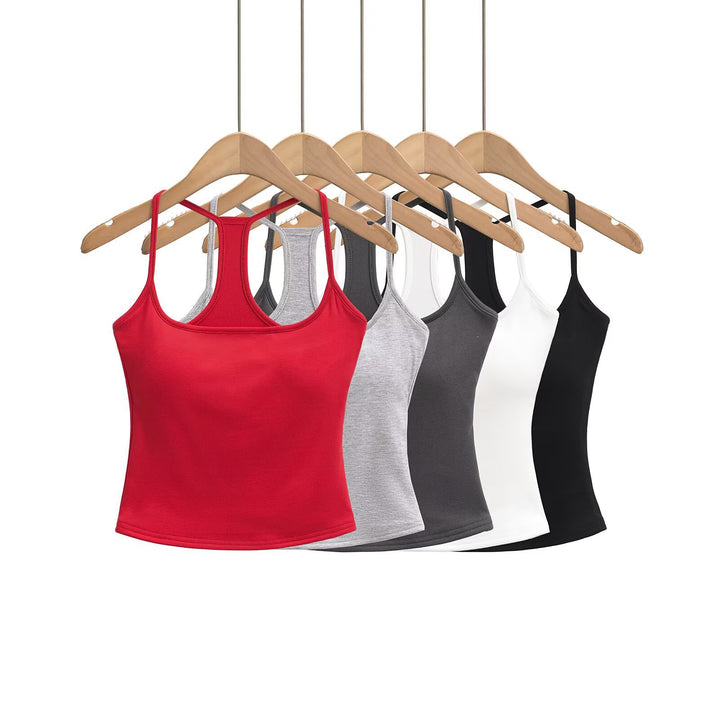 Damen Sportliches Trägershirt mit atmungsaktivem Material und deportivo Design Drune