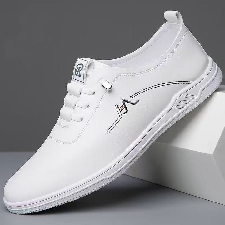 Herren Eleganter leichter Schnür-Casualschuh mit Lederoptik Drune