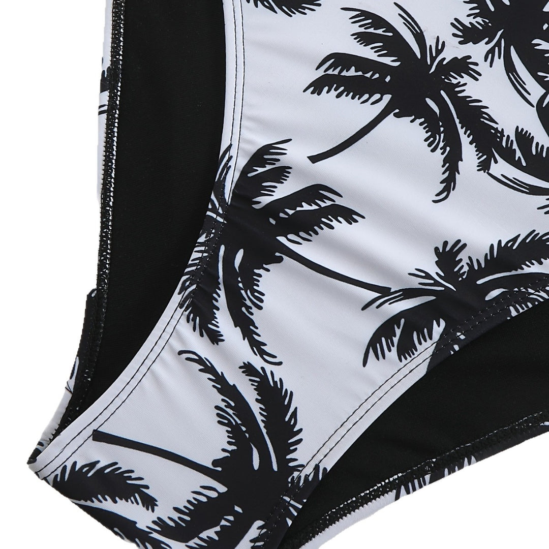 Damen Bikiniset mit Palmenmuster von Drune