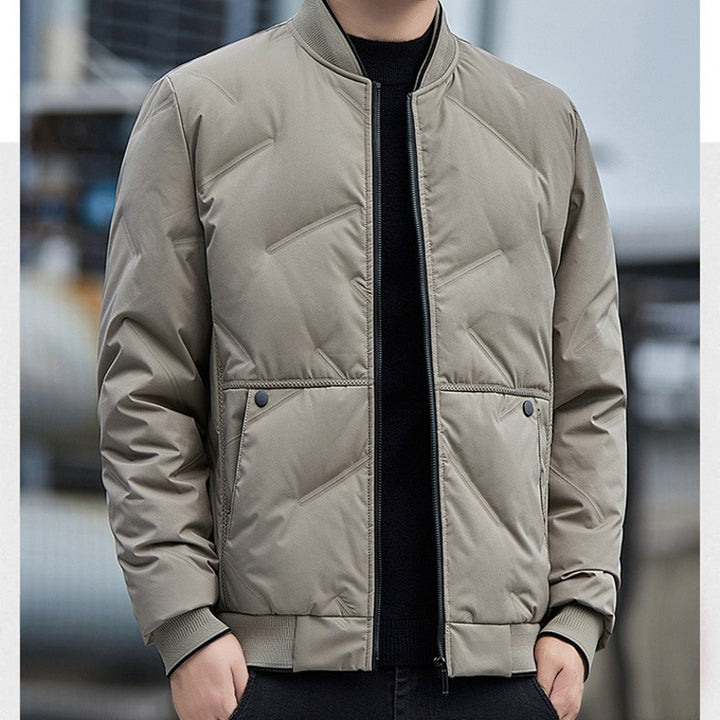 Herren Wattierte Blousonjacke mit Stehkragen Drune