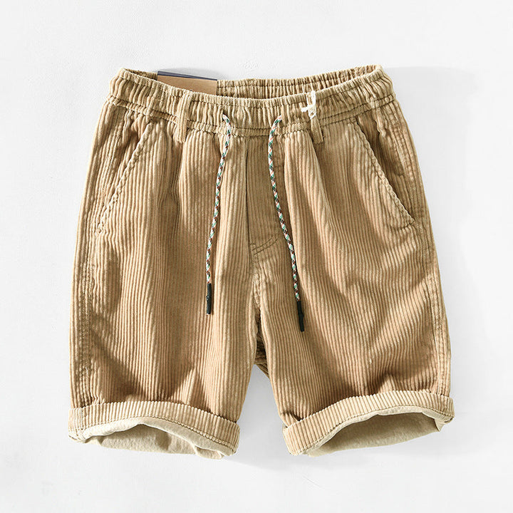 Herren Summer Breeze Cordshorts Aus Weichem Cord