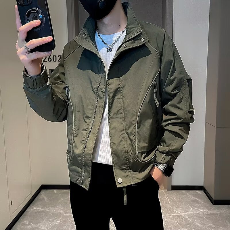 Herren Modische Übergangsjacke Drune