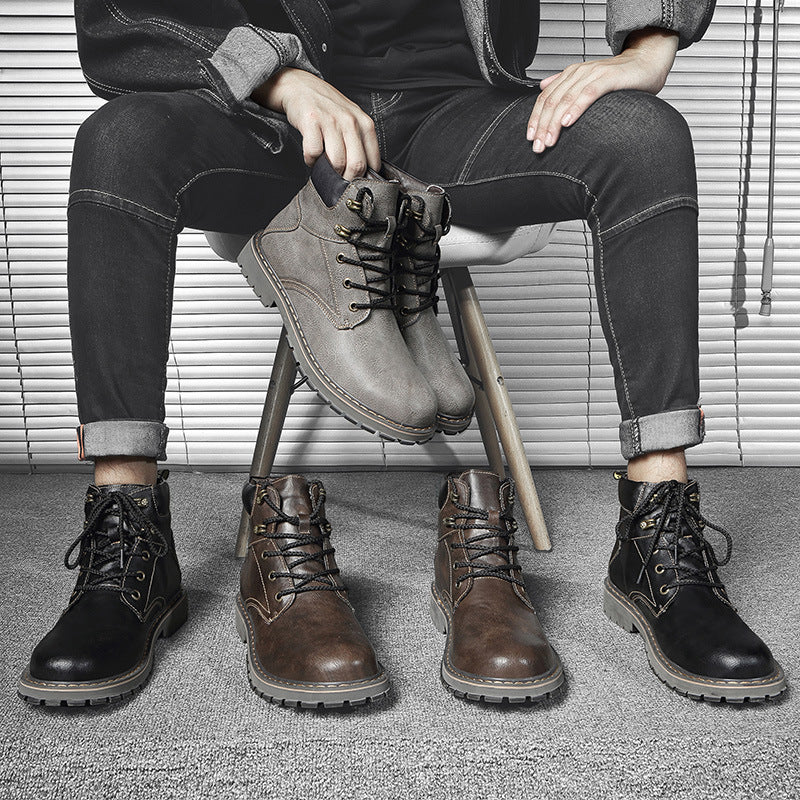 Damen Robuste Wanderstiefel mit rutschfester Sohle und strapazierfähigem Obermaterial Drune