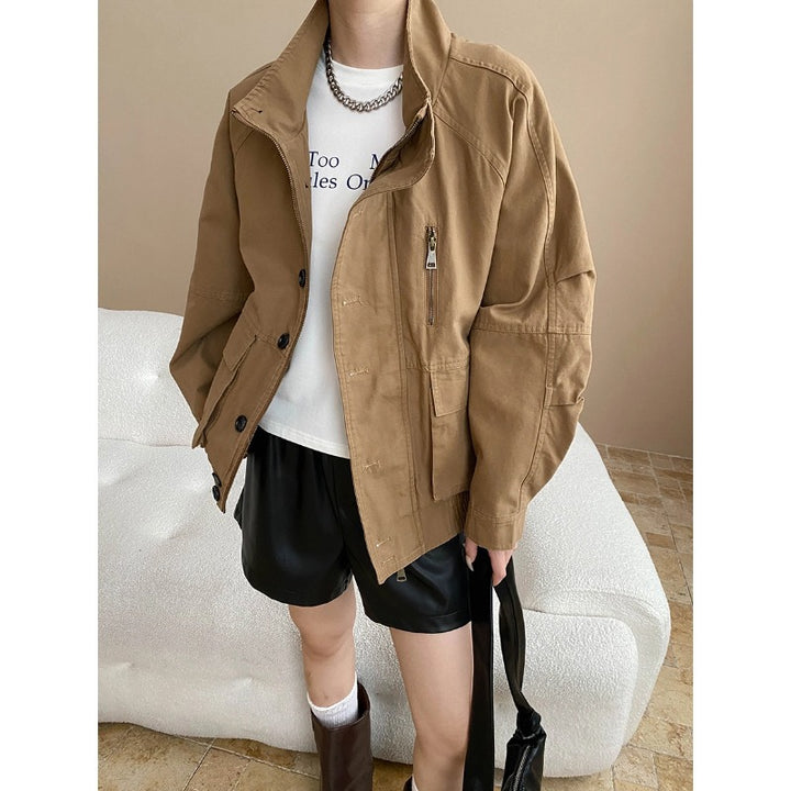 Damen Elegante und lässige Lightweight Jacke Drune