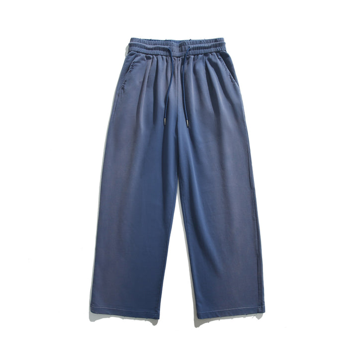 Unisex Weite Jersey-Hose mit elastischem Bund, Tunnelzug und aufgesetzten Seitentaschen Drune
