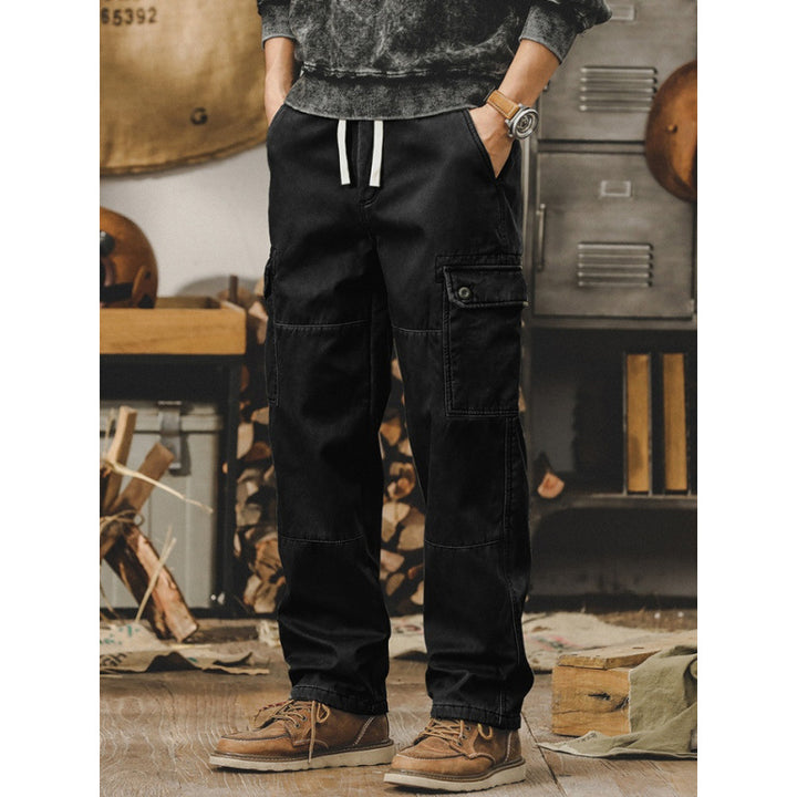Herren Cargo-Hosen mit multifunktionalen Taschen und robustem Material Drune