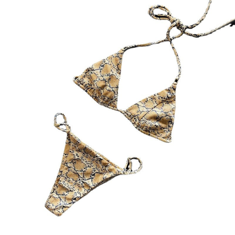 Damen Triangel-Bikini mit verstellbaren Trägern und komfortabler Passform Drune