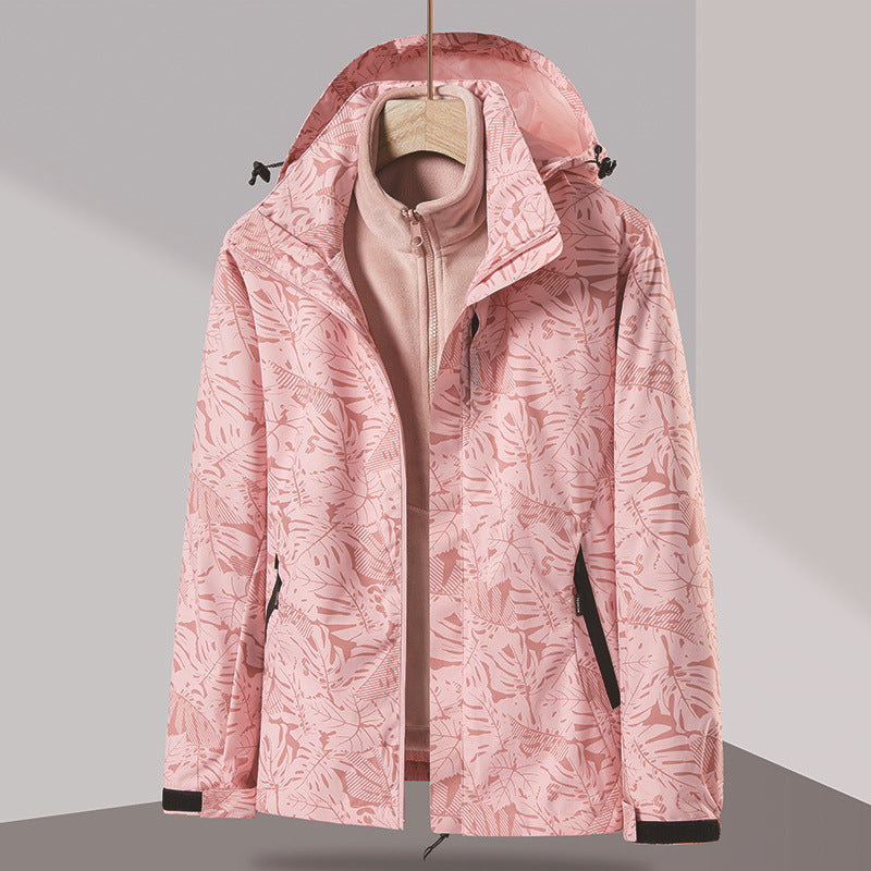 Herren Multifunktionale Übergangsjacke mit Reißverschluss Drune