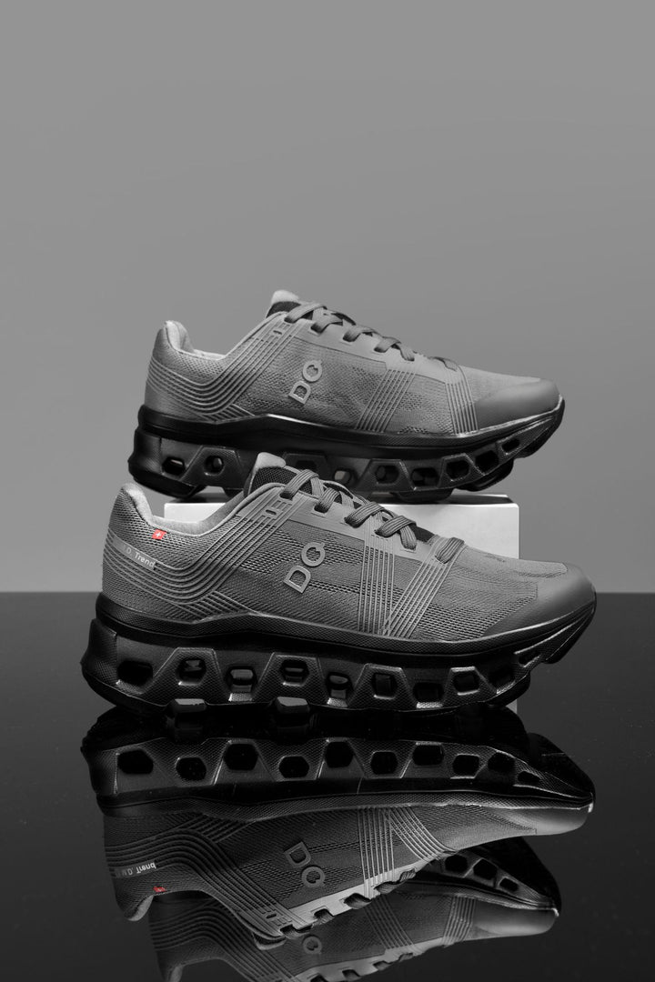 Unisex leichte Straßenlauf-Sneaker mit hochdynamischer Rebound-Zwischensohle und atmungsaktivem Strickoberteil Drune